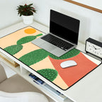 Abstract Cactus II Desk Mat Gallery Image 2