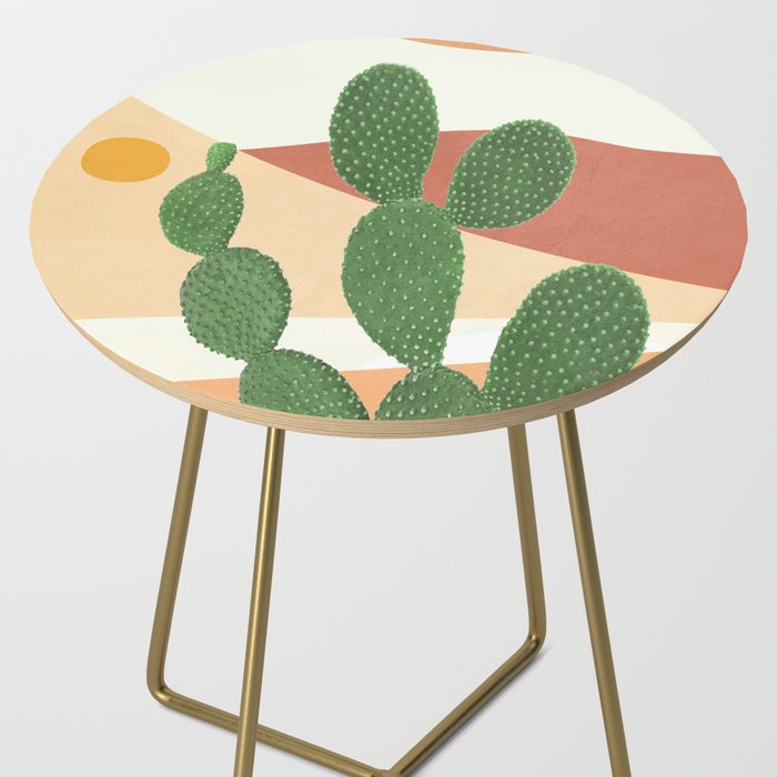 Abstract Cactus II Side Table Gallery Image 2