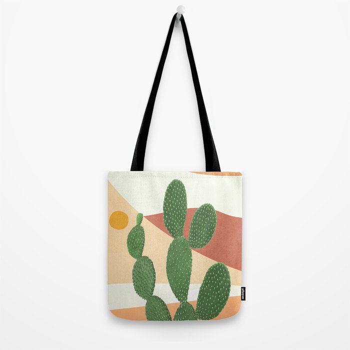 Abstract Cactus II Tote Bag Gallery Image 2