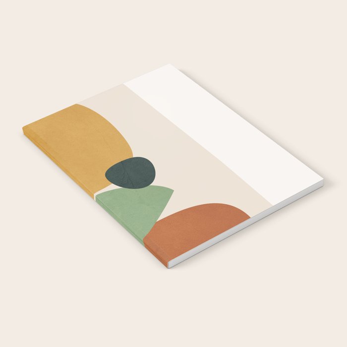 Colorful Abstract Shapes 5 Notebook Gallery Image 1