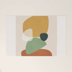 Colorful Abstract Shapes 5 Welcome Mat Gallery Image 1