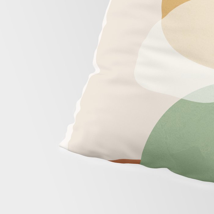 Colorful Abstract Shapes 5 Pillow Sham Gallery Image 4