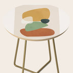 Colorful Abstract Shapes 5 Side Table Gallery Image 2