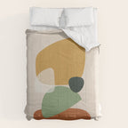 Colorful Abstract Shapes 5 Comforter Gallery Image 6