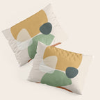 Colorful Abstract Shapes 5 Pillow Sham Gallery Image 3