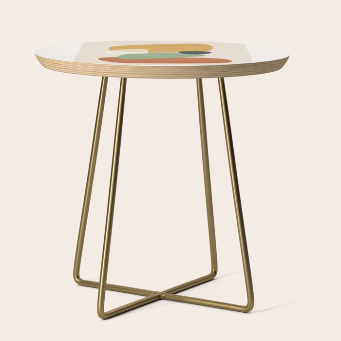 Colorful Abstract Shapes 5 Side Table Gallery Image 1