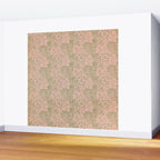 William Morris Marigold Olive Pink Wall Mural Gallery Image 2