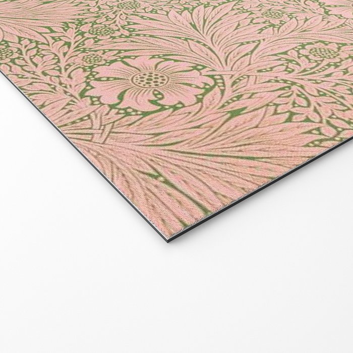 William Morris Marigold Olive Pink Welcome Mat Gallery Image 2