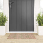William Morris Marigold Olive Pink Welcome Mat Gallery Image 3