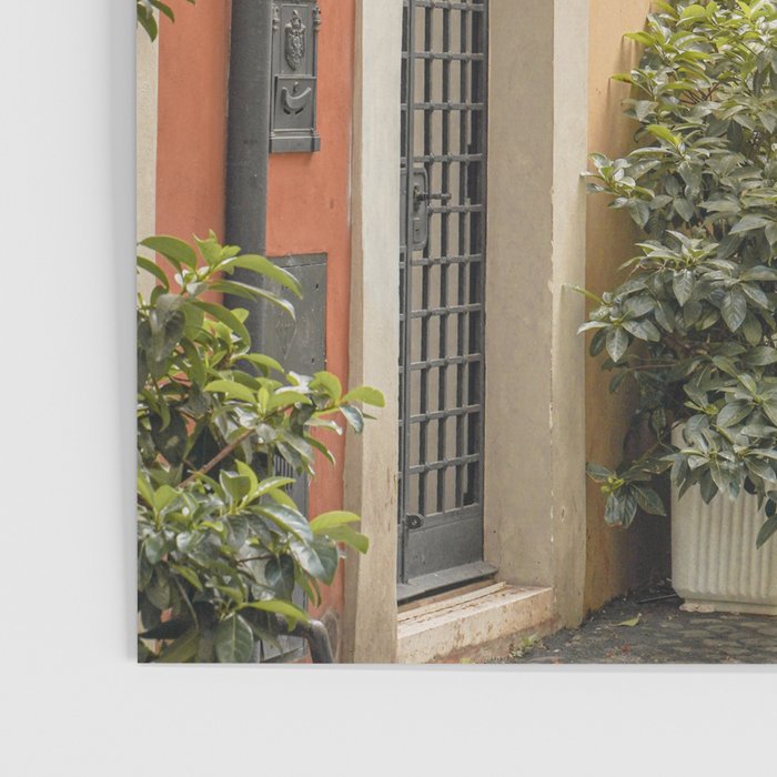 Street In Rome Photo | Travel Photography In Italy Art Print | Colorful Trastevere Houses Poster Gallery Image 3