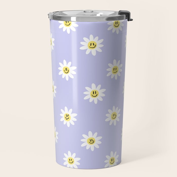 Trippy Daisy Travel Mug Gallery Image 2