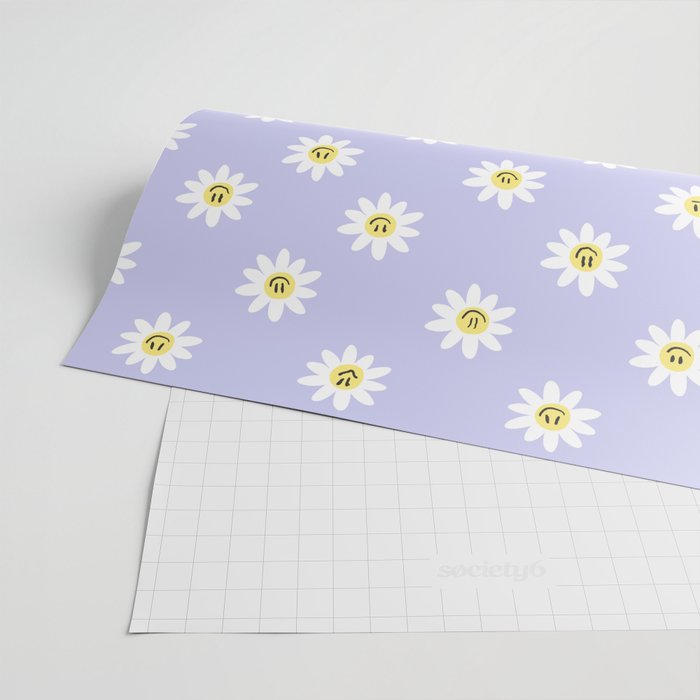 Trippy Daisy Wrapping Paper Gallery Image 2
