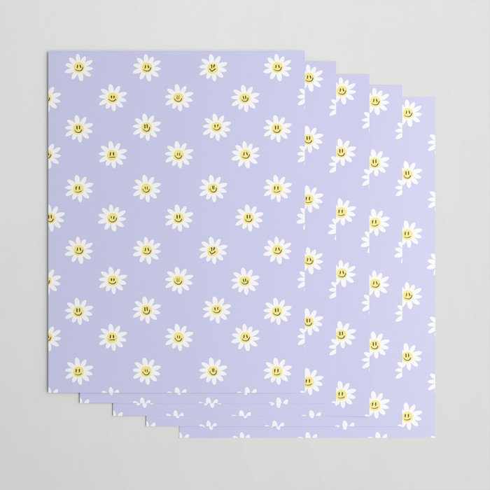 Trippy Daisy Wrapping Paper Gallery Image 3