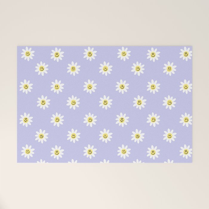 Trippy Daisy Welcome Mat Gallery Image 1