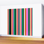 Classic Stripes XIV - Bold Retro Wall Mural Gallery Image 2