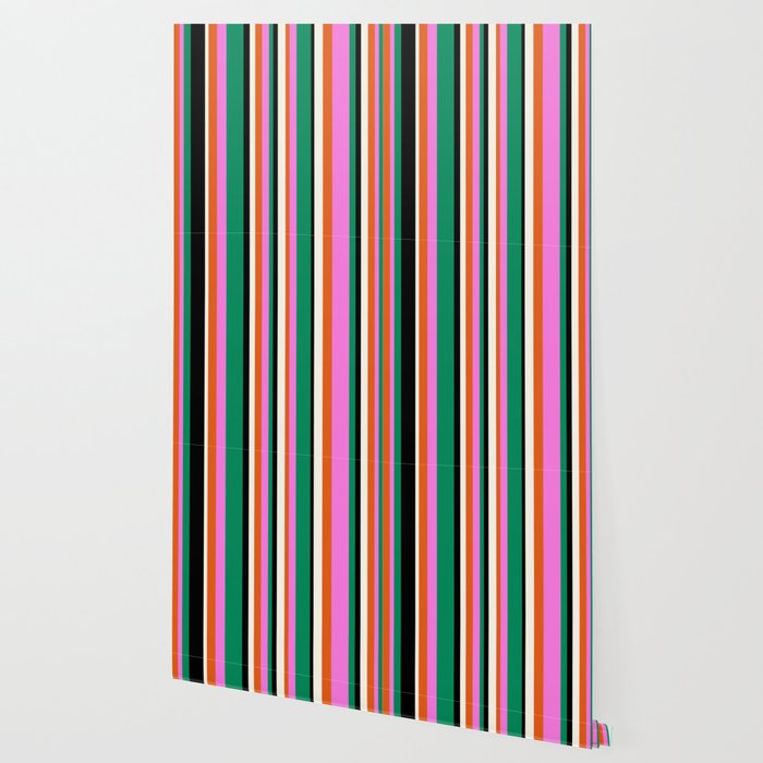 Classic Stripes XIV - Bold Retro Wallpaper Gallery Image 2