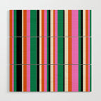 Classic Stripes XIV - Bold Retro Wood Wall Art Gallery Image 1