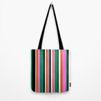 Classic Stripes XIV - Bold Retro Tote Bag Gallery Image 2