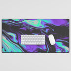LAVENDER BLOOD Desk Mat Gallery Image 1