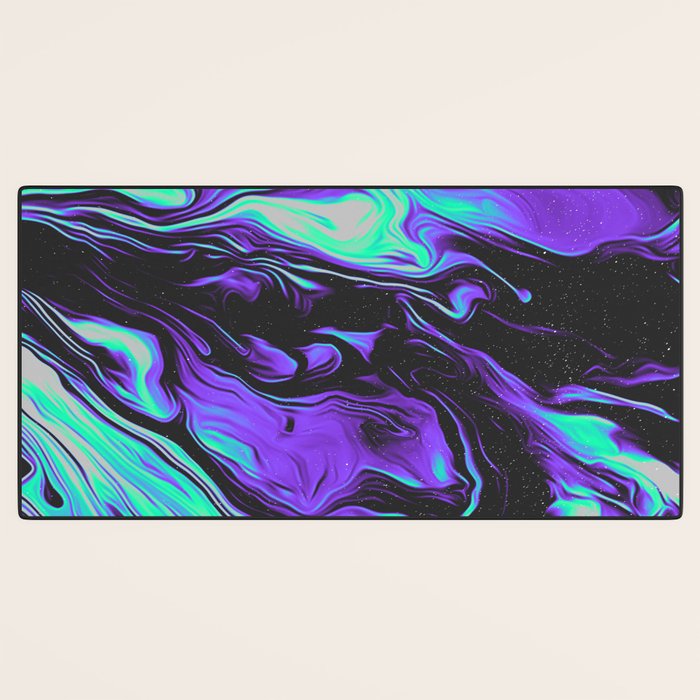 LAVENDER BLOOD Desk Mat Gallery Image 3