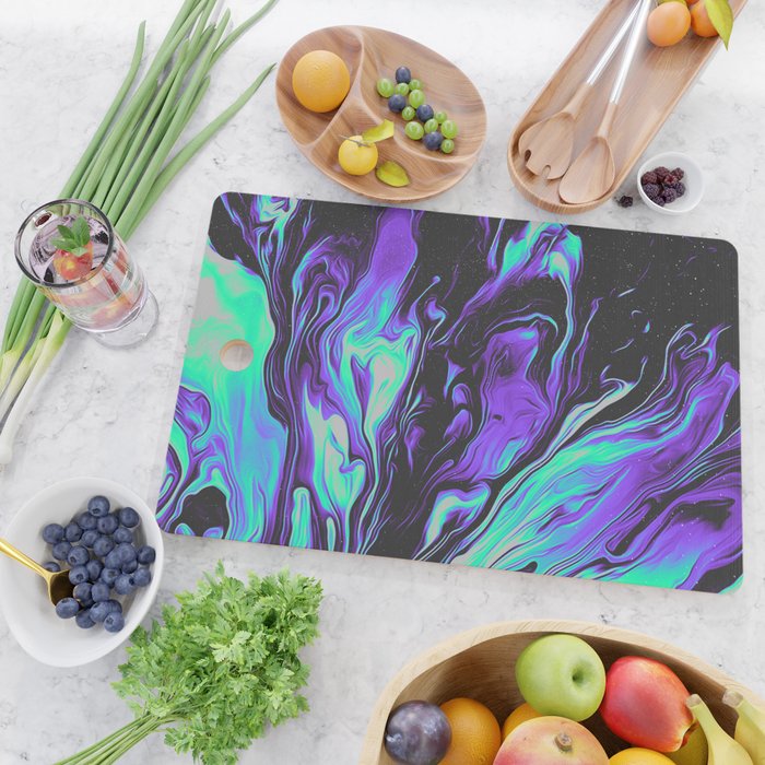 LAVENDER BLOOD Cutting Board Gallery Image 2