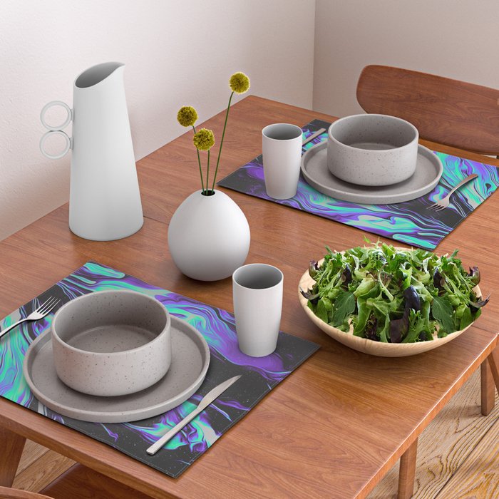 LAVENDER BLOOD Placemat Gallery Image 2