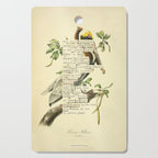 Bird Divinations: Brown Pelican (about: almanacofbirds.org) Cutting Board Gallery Image 1