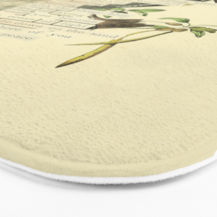 Bird Divinations: Brown Pelican (about: almanacofbirds.org) Bath Mat Gallery Image 3