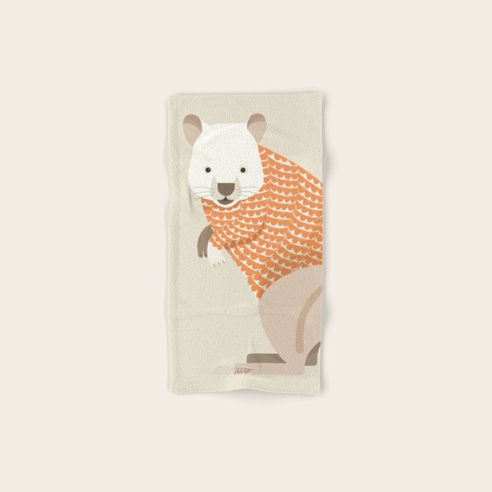 Whimsical Quokka Bath Towel Gallery Image 1