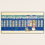 Charming French Cheese Shop Desk Mat Gallery Image 3
