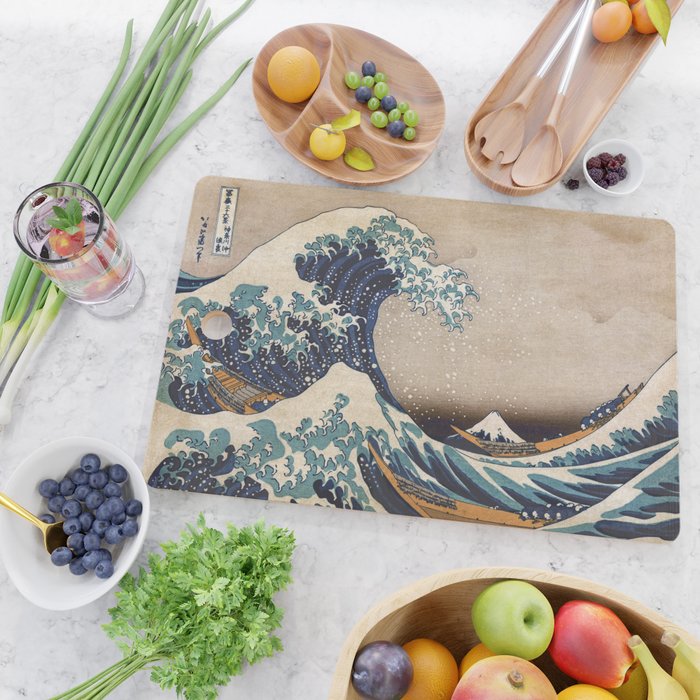 The Great Wave off Kanagawa Cutting Board Gallery Image 2
