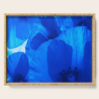 Blue Poppies #decor #society6 #buyart Serving Tray Gallery Image 1