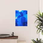 Blue Poppies #decor #society6 #buyart Poster Gallery Image 2