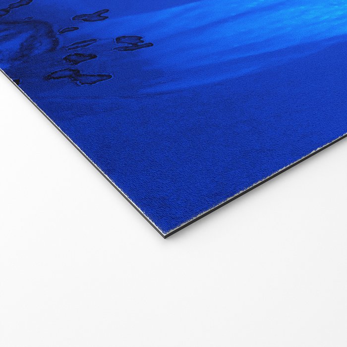 Blue Poppies #decor #society6 #buyart Welcome Mat Gallery Image 2