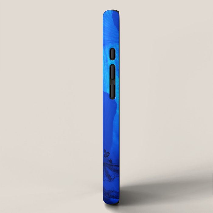 Blue Poppies #decor #society6 #buyart iPhone Case Gallery Image 2