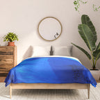 Blue Poppies #decor #society6 #buyart Comforter Gallery Image 3