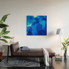 Blue Poppies #decor #society6 #buyart Wood Wall Art Gallery Image 2