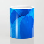 Blue Poppies #decor #society6 #buyart Coffee Mug Gallery Image 4