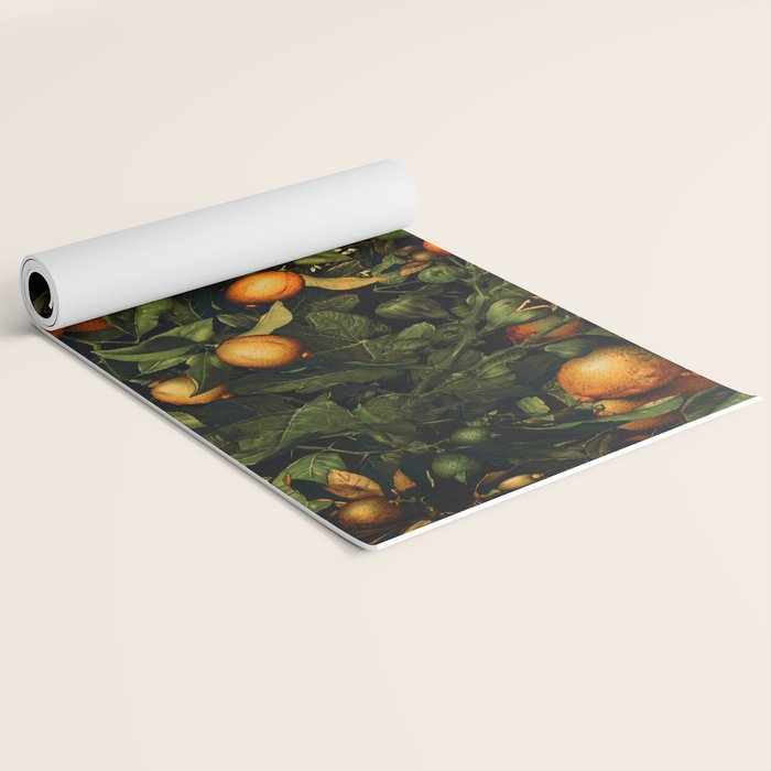 Vintage Fruit Pattern XX Yoga Mat Gallery Image 2