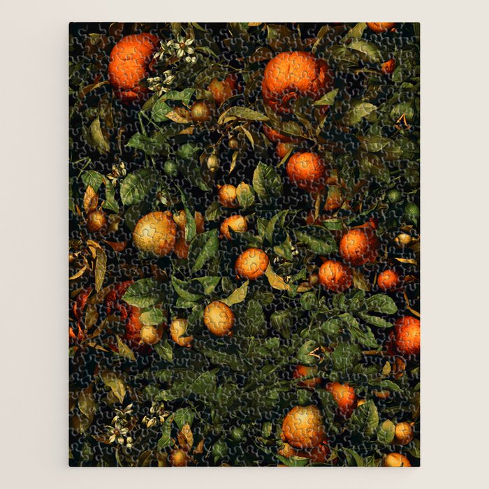 Vintage Fruit Pattern XX Jigsaw Puzzle Gallery Image 1