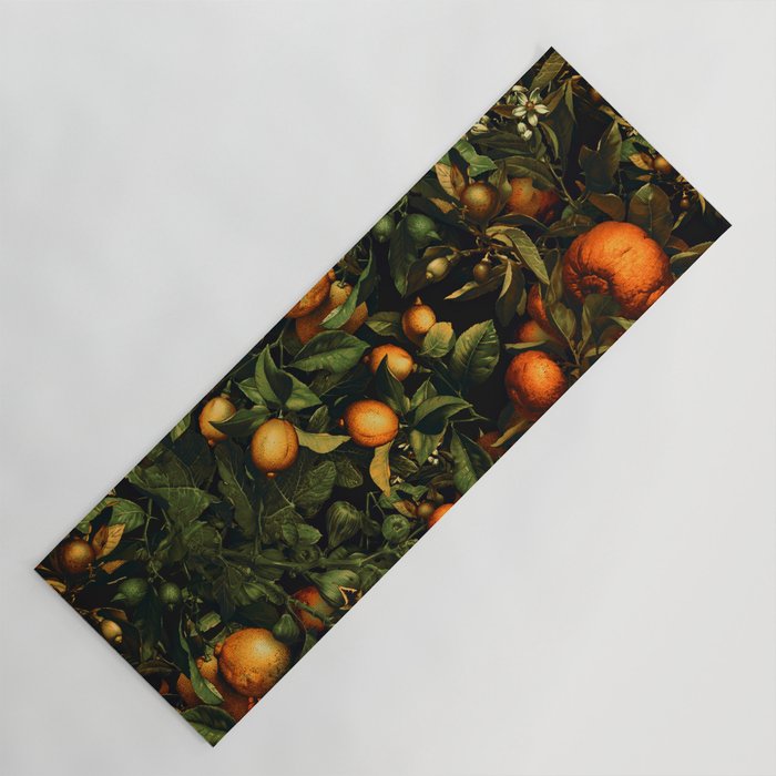 Vintage Fruit Pattern XX Yoga Mat Gallery Image 1
