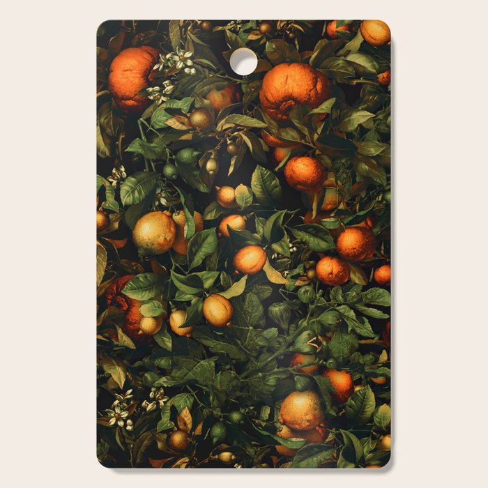 Vintage Fruit Pattern XX Cutting Board Gallery Image 1