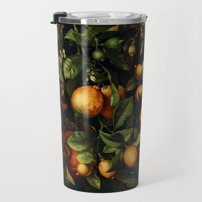 Vintage Fruit Pattern XX Travel Mug Gallery Image 3
