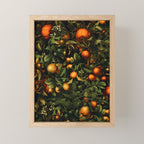 Vintage Fruit Pattern XX Mini Art Print Gallery Image 1