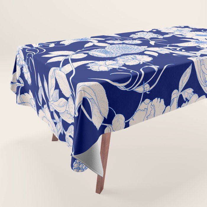 Art Nouveau IV - Night Tablecloth Gallery Image 1