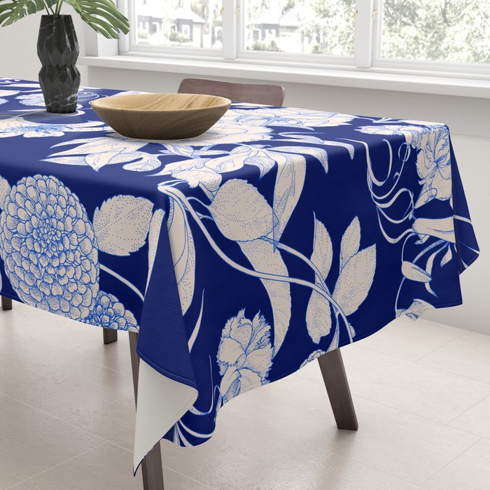 Art Nouveau IV - Night Tablecloth Gallery Image 3