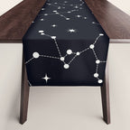 Night Sky, Constellation & Stars Table Runner Gallery Image 1