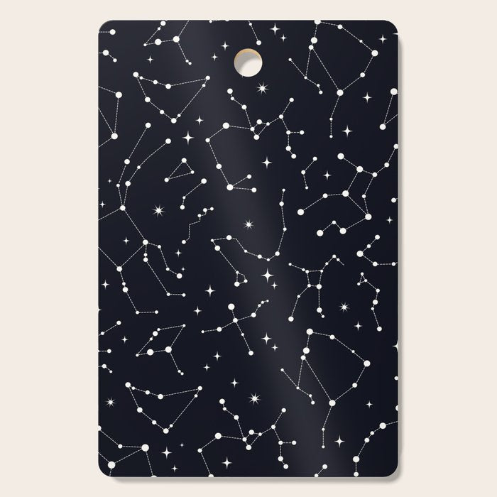 Night Sky, Constellation & Stars Cutting Board Gallery Image 1