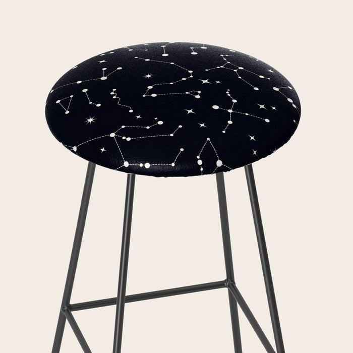 Night Sky, Constellation & Stars Stool Gallery Image 2