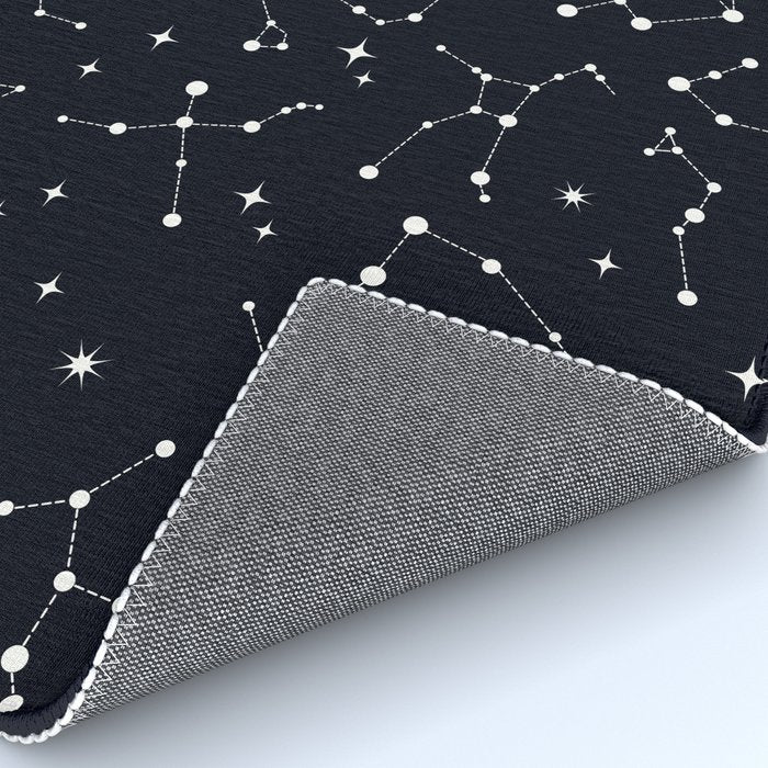 Night Sky, Constellation & Stars Rug Gallery Image 4